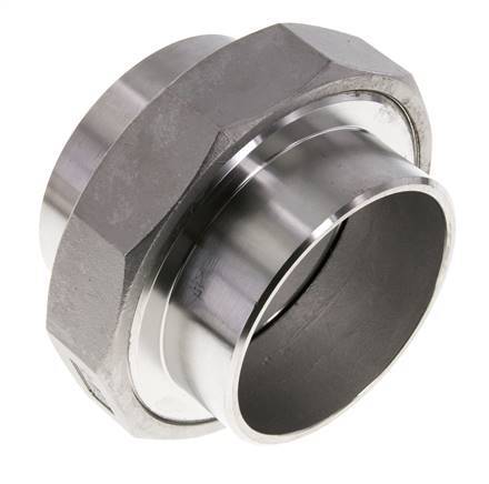 Union Connecteur droit 88.9mm Extrémité à souder Acier inoxydable Joint conique 16bar (224.8psi)