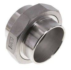 Union Connecteur droit 88.9mm Extrémité à souder Acier inoxydable Joint conique 16bar (224.8psi)