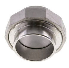 Union Connecteur droit 60.3mm Extrémité à souder Acier inoxydable Joint conique 16bar (224.8psi)