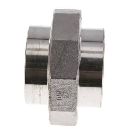 Union Connecteur droit 60.3mm Extrémité à souder Acier inoxydable Joint conique 16bar (224.8psi)