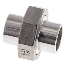 Union Connecteur droit 26.9mm Extrémité à souder Acier inoxydable Joint conique 16bar (224.8psi)