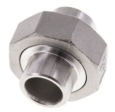 Union Connecteur droit 21.3mm Extrémité à souder Acier inoxydable Joint conique 16bar (224.8psi)