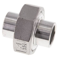 Union Connecteur droit 21.3mm Extrémité à souder Acier inoxydable Joint conique 16bar (224.8psi)