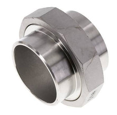 Union Connecteur droit 76.1mm Extrémité à souder Acier inoxydable Joint conique 16bar (224.8psi)