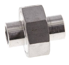 Union Connecteur droit 17.2mm Extrémité à souder Acier inoxydable Joint conique 16bar (224.8psi)
