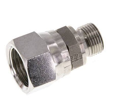 JIC Reducing Nipple UNF 7/8''-14 Female x G3/8'' Male Adjustable Stainless Steel 210bar (2950.5psi)