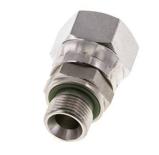 Mamelon réducteur JIC UNF 7/8''-14 Femelle x G3/8'' Mâle Ajustable Acier inoxydable 210bar (2950.5psi)