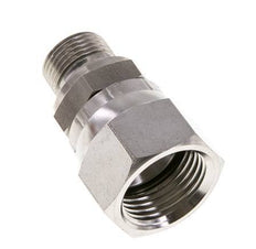 Mamelon réducteur JIC UNF 7/8''-14 Femelle x G3/8'' Mâle Ajustable Acier inoxydable 210bar (2950.5psi)