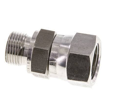 Mamelon réducteur JIC UNF 3/4''-16 Femelle x G3/8'' Mâle Ajustable Acier Inoxydable 275bar (3863.75psi)