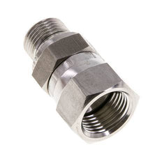Mamelon réducteur JIC UNF 3/4''-16 Femelle x G3/8'' Mâle Ajustable Acier Inoxydable 275bar (3863.75psi)