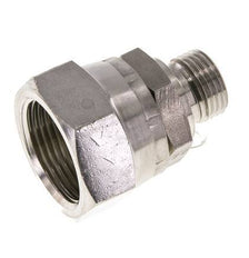 JIC Reducing Nipple UN 1-5/16''-12 Female x G1/2'' Male Adjustable Stainless Steel 170bar (2388.5psi)