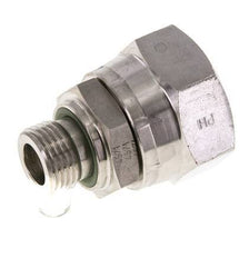 Mamelon réducteur JIC UN 1-5/16''-12 Femelle x G1/2'' Mâle Ajustable Acier inoxydable 170bar (2388.5psi)