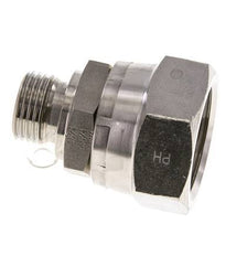 Mamelon réducteur JIC UN 1-5/16''-12 Femelle x G1/2'' Mâle Ajustable Acier inoxydable 170bar (2388.5psi)
