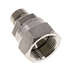 Mamelon réducteur JIC UN 1-5/16''-12 Femelle x G1/2'' Mâle Ajustable Acier inoxydable 170bar (2388.5psi)