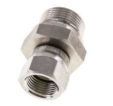 Mamelon réducteur JIC UNF 3/4''-16 Femelle x G3/4'' Mâle Ajustable Acier inoxydable 250bar (3512.5psi)