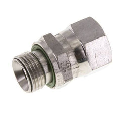 Mamelon réducteur JIC UNF 7/8''-14 Femelle x G1/2'' Mâle Ajustable Acier inoxydable 210bar (2950.5psi)