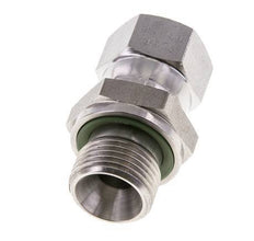 Mamelon réducteur JIC UNF 9/16''-18 Femelle x G3/8'' Mâle Ajustable Acier Inoxydable 275bar (3863.75psi)