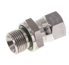 Mamelon réducteur JIC UNF 9/16''-18 Femelle x G3/8'' Mâle Ajustable Acier Inoxydable 275bar (3863.75psi)