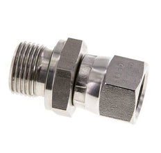 Mamelon réducteur JIC UNF 9/16''-18 Femelle x G3/8'' Mâle Ajustable Acier Inoxydable 275bar (3863.75psi)