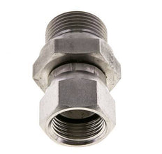 Mamelon réducteur JIC UNF 7/8''-14 Femelle x G3/4'' Mâle Ajustable Acier inoxydable 250bar (3512.5psi)