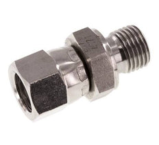 Mamelon réducteur JIC UNF 1/2''-20 Femelle x G1/4'' Mâle Ajustable Acier inoxydable 275bar (3863.75psi)