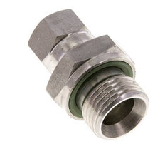 JIC Reducing Nipple UNF 9/16''-18 Female x G1/2'' Male Adjustable Stainless Steel 275bar (3863.75psi)