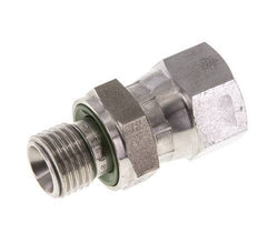 Mamelon réducteur JIC UNF 9/16''-18 Femelle x G1/4'' Mâle Ajustable Acier inoxydable 275bar (3863.75psi)
