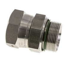 Mamelon réducteur JIC UN 1-7/8''-12 Femelle x G1 1/2'' Mâle Ajustable Acier inoxydable 105bar (1475.25psi)