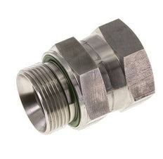 Mamelon réducteur JIC UN 1-5/8''-12 Femelle x G1 1/4'' Mâle Ajustable Acier inoxydable 140bar (1967.0psi)