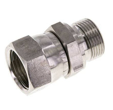 Mamelon réducteur JIC UN 1-1/16''-12 Femelle x G3/4'' Mâle Ajustable Acier inoxydable 210bar (2950.5psi)