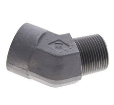 Raccord angulaire 45deg 1'' NPT Mâle x Femelle Acier 140bar (1967.0psi)