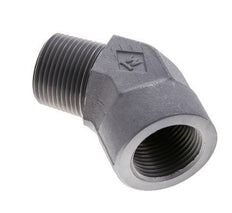 Raccord angulaire 45deg 1'' NPT Mâle x Femelle Acier 140bar (1967.0psi)