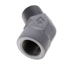 Raccord angulaire 45deg 1'' NPT Mâle x Femelle Acier 140bar (1967.0psi)