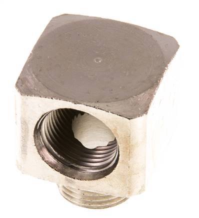90deg Angled Fitting G3/8'' Male x Female Nickel-plated Brass 16bar (224.8psi)