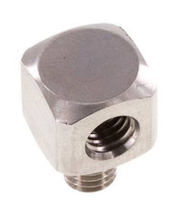90deg Angled Fitting M5 Male x Female Stainless Steel 16bar (224.8psi)