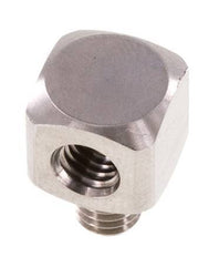 Raccord coudé 90deg M5 mâle x femelle Acier inoxydable 16bar (224.8psi)