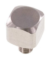 Raccord coudé 90deg M5 mâle x femelle Acier inoxydable 16bar (224.8psi)
