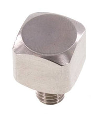 Raccord coudé 90deg M5 mâle x femelle Acier inoxydable 16bar (224.8psi)