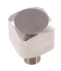 Raccord coudé 90deg M5 mâle x femelle Acier inoxydable 16bar (224.8psi)