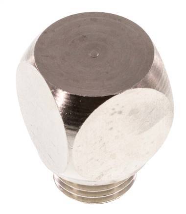 90deg Angled Fitting G1/4'' Male x Female Nickel-plated Brass 16bar (224.8psi) [2 Pieces]