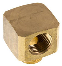 Raccord coudé 90deg G1/2'' Mâle x Femelle Laiton 16bar (224.8psi)