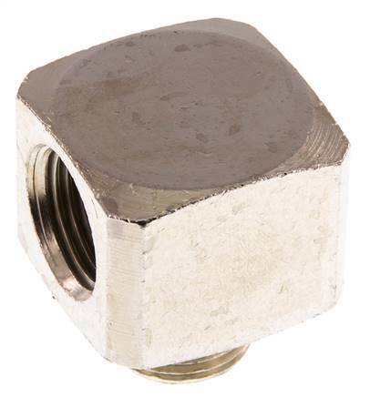 90deg Angled Fitting G1/2'' Male x Female Nickel-plated Brass 16bar (224.8psi)