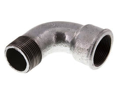 Raccord coudé 90deg 1 1/4'' Male R x Female Rp Short Cast Iron 25bar (351.25psi)