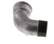 Raccord coudé 90deg 1 1/2'' Male R x Female Rp Short Cast Iron 25bar (351.25psi)