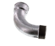 Raccord coudé 90deg 2'' Mâle R x Femelle Rp Long Fonte 25bar (351.25psi)