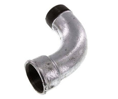 Raccord coudé 90deg 2'' Mâle R x Femelle Rp Long Fonte 25bar (351.25psi)