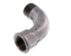 Raccord coudé 90deg 1'' Mâle R x Femelle Rp Long Fonte 25bar (351.25psi)