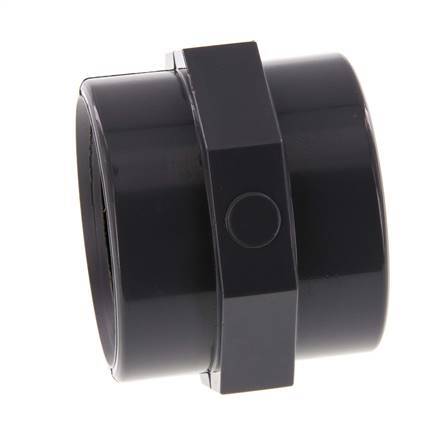 Socket Rp1 1/2'' Female PVC-U 16bar (224.8psi) EN 1452-3 [2 Pieces]
