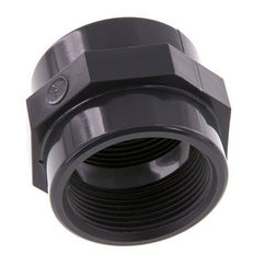 Manchon Rp1 1/2'' Femelle PVC-U 16bar (224.8psi) EN 1452-3 [2 Pièces]