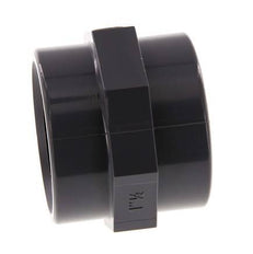 Manchon Rp1 1/2'' Femelle PVC-U 16bar (224.8psi) EN 1452-3 [2 Pièces]